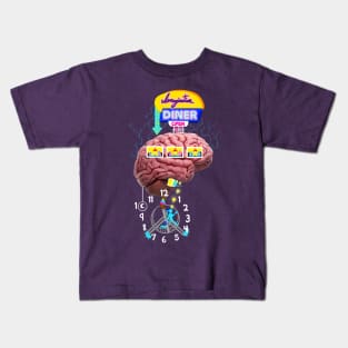 Mind of Hyperactive Imagination 24/7 Diner Kids T-Shirt